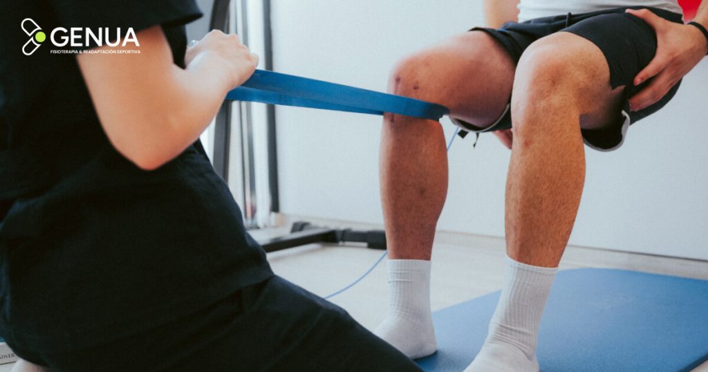 Sesión de readaptación deportiva personalizada